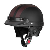 Retro Motorcycle Motor Bike Scooter Half Open Face Helmet Head Protection