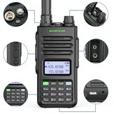 BaoFeng UV-13 PRO V2 Talkie-walkie Puissant à Double Bande avec Chargeur Type-C, Portée de 16KM, Émetteur-Récepteur UV13 Pro pour Radio Amateur à Double Voie