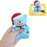 12,5 cm Squishy Weihnachtsbär Langsam steigende Soft Tier Squishy Spielzeug Geschenk