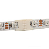 3pin 10mm Genişlik Boş Lehimlemek Konektör RGB için LED Şerit Aydınlatma