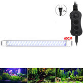 16W LED-Aquariumleuchte 60CM Aquariumhalterung Klemmleuchte Erweiterbares Pflanzenlicht für 60-80 cm Aquarien
