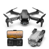 LSRC GT2PRO 2.4G 4CH WIFI FPV with 4K 480P HD Dual Camera Altitude Hold Headless Mode Foldable RC Drone Quadcopter RTF