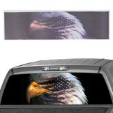 Amerikaanse vlag kale Eagle auto achterruit grafische sticker Stickers voor vrachtwagen Suv Van