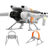 BRDRC Forlenget Høyde Landing Gear Skid Støtte med Propeller Stabilizer Blade Holder Fixator Props Strap Protector for DJI Mini 3 / Mini 3 PRO RC Drone Quadcopter