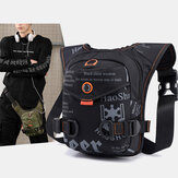 Herren Mode Multifunktionale Tasche Brusttasche Hüfttasche Für Reisen im Freien