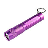 TANK007 UV01 365nm Lumière noire Détection UV Mini lampe de poche étanche IPX8 à pile AAA Porte-clés EDC