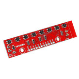 Infrared Detection تتبع المستشعر الوحدة 8 قناة Infrared Detector Board Geekcreit لـ Arduino - المنتجات التي تعمل مع لوحات Arduino الرسمية