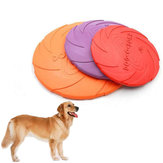 Juguete para perros Yani-HP-PT5 hecho de caucho natural: disco volador para jugar y entrenar