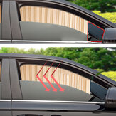 Universal Summer Satin Car Side Window Sunshade Curtain Sun Visor Blinds Cover UV Protector Auto Styling