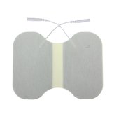 14.5 x 11 centímetros sel -adesivo grande dezenas borboleta eletrodo bloco de volta o alívio da dor de massagem 
