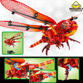 СЕМБО Dragonfly DIY Daxie Строительные блоки-насекомые Игрушки-кирпичи Подарки Декор