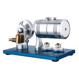 SaiDi STEM Steam Engine+Heating Boiler+Alcohol Lamp Science Toy