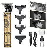 GLAMADOR Tondeuse à Cheveux Électrique USB Chargement Rapide Kit de Coupe de Barbe Portable Faible Bruit Kit de Coupe de Cheveux pour Hommes