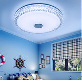 Luz de techo moderna de estrella LED inteligente de 48W con bluetooth y control de música a través de la APP. Lámpara de dormitorio con control de aplicación. Interior. AC110-240V / 185-240V.
