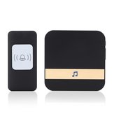 Campanello wireless CACAZI Smart Home impermeabile a 300m di distanza con suoni personalizzati a scelta tra 52 melodie