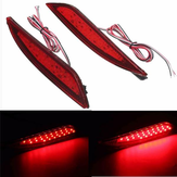 2 sztuk 25 LEDs Czerwona Lampa tylna LED Zderzak Hamulca Stop Running światło Dla Hyundai Sonata 8 11-14