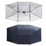 Extra grand tissu UV Oxford pour la couverture de toit 4.5 * 2.3M de toit de tente de parapluie d'abri de soleil de voiture