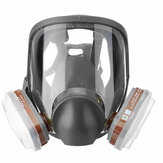 7 en 1 Gas de cara completa automático Mascara Respirador de máscara facial antiniebla 6800 Pintura Pulverización