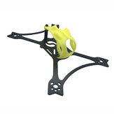 Kit de estrutura de drone de corrida FPV FullSpeed Toothpick com distância entre eixos de 120mm em fibra de carbono + capota em impressão 3D de 9g