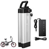 [Direto UE] HANIWINNER HA030-05 36V 17,5Ah Bateria de bicicleta elétrica Pack de células de bateria E-bikes Carregador de bateria de íon de lítio para motor de bicicleta elétrica