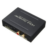 HD to HD and Optical SPDIF RCA L/R 1080P 5.1CH Audio Extractor Converter
