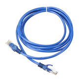2m Blue Cat5 65FT RJ45 Ethernet-kabel voor Cat5e Cat5 RJ45 Internetnetwerkkabelconnector