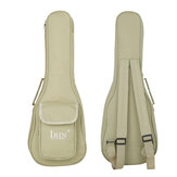 IRIN 24-Zoll-Ukulele-Wasserdichter Gitarrenrucksack aus Baumwolle mit Doppel-Schultergurten