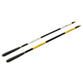 ZANLURE Carbon 3.6-7.2M Fishing Rod Durable Ultralight Portable Fishing Pole