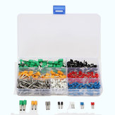 600Pcs Insulated Cord End Terminal Boots Lace Cooper Ferrules Kit Set Wire Copper Crimp Connector