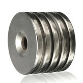 5pcs N35 25x3mm Countersunk Ring Magnets 5mm Hole Rare Earth Neodimyum Mıktanıs