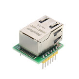 Módulo Ethernet W5500 de 10 peças, pilha de protocolo TCP/IP, interface SPI, shield IOT Geekcreit para Arduino - produtos que funcionam com placas Arduino oficiais