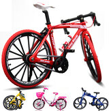 Μοντέλο ποδηλάτου μεταλλικό για παιχνίδια 1:10 Bend Racing Ποδήλατο ορεινής ποδηλασίας Δώρο Διακοσμητική συλλογή