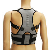 Suporte ajustável para as costas para esportes, corretor de postura, proteção dos ombros e lombar, alívio da dor.