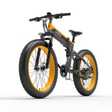 LAOTIE® FX150 12.8Ah 48V 1500W 26in Bicicleta de ciclomotor plegable 100KM Rango de kilometraje Bicicleta eléctrica Carga máxima 200kg