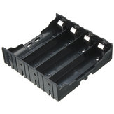 DIY Aufbewahrungsbox-Halter-Kasten für 4 x 18650 wiederaufladbare Batterie