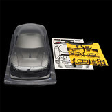 1/10 Unlackiert Klar PVC RC Auto Body Shell Mazda RX7 260mm Radstand für Tamiya YOKOMO HPI Chassis