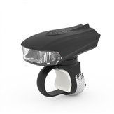 Machfally German Standard Smart Sensor Bike Light Shock Sensor LED Front Lamp USB Charging Night Riding 