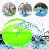 2M/6.6ft Inflatable Float PVC Ball Soft Water Walking Ball With Zipper Swimming Pool Rolling Dance Ball Water Play Toys Kids Adult Green For Outdoor Water Sports Maxload 150KG