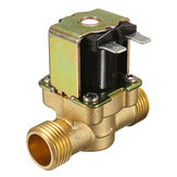 DC 12V 2-Way Normally Closed Valve Brass Electric Solenoid Valves For Air Water