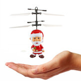 子供のための誘導されたフライングサンタクロス誘導性のおもちゃのクリスマスギフト
