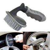 Auto-Reifenbürste, Auto-Waschbürste, Entfernungswerkzeug, gebogene Bürste für Autoreifen