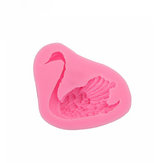 3D Silicone Mold Swan Fondant Mould For Candy Chocolate Cake