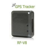 RF-V8 Mini Quad Band Wysoka sprawność Anti Theft Pozycjonowanie GSM GPS Tracker GPRS z smyczą