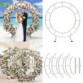 Cadre circulaire en métal en forme d'arche pour mariage et fête, 1.2m / 1.5m / 2m