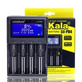 Chargeur de batterie au lithium Liitokala Lii-PD4 LCD 3,7V 26650/21700/20700/18650/18490/18350/17670/17500/16340 (RCR123) / 14500/10440 1,2V AA AAA SC C NiMH