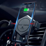 Floveme 10W Qi Wireless Fast Charge Schwerkraft Auto Lock Auto Halterung für iPhone Handy