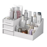 Caja de almacenamiento de cosméticos Organizador de maquillaje Caja de almacenamiento de accesorios para escritorio Caja de almacenamiento de esmalte de uñas Pintalabios Joyero