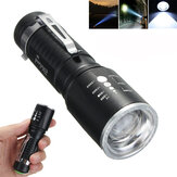 Elfeland 1201 T6 2000LM 5modes Zoomable LED Flashlight 18650 / AAA