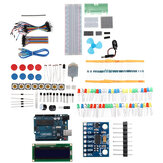 Kit de inicio ADXL335 con juego de componentes de pantalla UNO R3 LCD1602 gratis de 17 clases de Geekcreit para Arduino - productos que funcionan con placas oficiales de Arduino