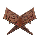 حامل كتاب القرآن الإسلامي من الخشب لديكورات المنزل